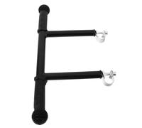 WRITWAA Stroller Handlebar Extender Black Anti-Slip Design and 22mm Buckle, Lightweight Plastic and Stainless Steel Pushchair Handle Extension for Comfortable Parenting