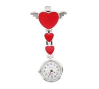 WRITWAA Student Pocket Watch 5 Pcs Hanging Nurses Watch Quartz Metal Alloy Pendant Stylish Fashion Design Portable Lightweight for Doctors Nurses Healthcare