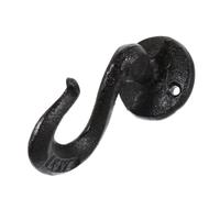 WRITWAA Sturdy Cast Iron Wall Hook Rack for Home and Dining Room Multi-Function Metal Coat Hooks with Stable and Easy to Clean Finish Elegant European Style