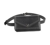 WRITWAA Stylish Steampunk Fanny Pack Black Waist Bag for Women Running Pouch Utility Belt Pouch