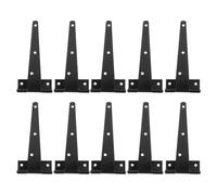 WRITWAA T Hinge Detachable Slip Joint Hinge Carbon Steel Black, Removable Stable Support for Door Installation, Home Use