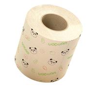 WRITWAA Toilet Paper Roll Decorative and Functional Cute Panda Printed Made from Bamboo Pulp, Resistant to Fading Bathroom Tissue for Homes and Offices