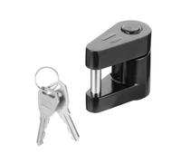 WRITWAA Trailer Coupler Lock 1/4-inch Diameter Pin Zinc Alloy with Screw-type Locking Action and Two Keys Easy to Operate Fits Latch-type Couplers to 3/4 Inches for Secure Boat
