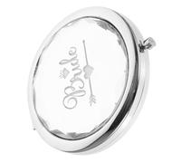 WRITWAA Travel Size Compact Makeup Mirror Portable Pocket Mirror for Brides and Bridesmaids Lightweight Cosmetic Tool for Outdoor Use