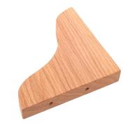 WRITWAA Triangle Wood Shelf Bracket 90° Corbel Layout, Solid Wood Material, Three Anchor Points for Stable Support, Enhanced Durability, for Bookshelves and DIY Wall Mounted Floating