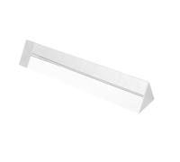 WRITWAA Triangular Prism Glass: 15cm Light Teaching Tool for Physics Experiments Refracted Light Demonstrator for Students Optical Experiment Equipment
