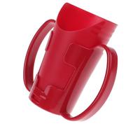 WRITWAA Unbreakable Spill-Proof Feeding Cup and Elderly and Disabled Patients Drinking Cup for Inclined Mouth Design, Lightweight Plastic for Safe Liquid Diet Bedridden Care