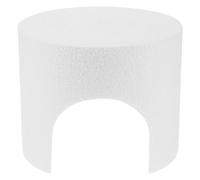 WRITWAA Uncolored Foam Mountain Cave Tunnel for N Scale Train Layouts, Easy to Cut and Paintable, Safe Foam Material for Model Train Layouts and Home Displays