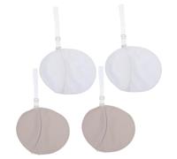 WRITWAA Underarm Sweat Protectors 2 Pairs Washable Armpit Sweat Absorbent Pads with Shoulder Straps for Men and Women Breathable and Quick-Dry Protectors for Summer Use