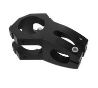 WRITWAA Universal Handlebar Stem for Folding Electric Scooter, Black Aluminum Clamp, Foldable Scooter Handle Lock Replacement, Fit 25. mm (1 in) Bar