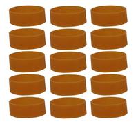 WRITWAA Vietnam Natural Rubber Bands 50x20mm Strong Stretchy Rubber Rings 90pcs Pack Elastic Fixed Bands for Office Home Bundled Supplies