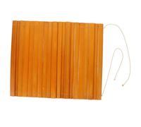 WRITWAA Vintage Style Bamboo Sheet Book DIY Handicraft Tool for Calligraphy and Handmade Menu Creation Smooth Polished Edges Bamboo Slips for Crafting and Writing