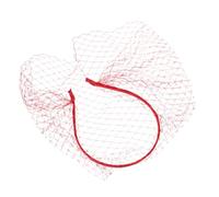 WRITWAA Vintage Wedding Veil Fascinator Mesh Headpiece for Women Race Day Cocktail Party Bridal Veil Headband Style Mother Bride Headpiece