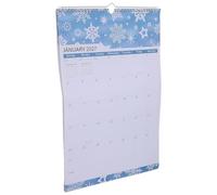 WRITWAA Wall Calendar with Habit Tracker Monthly Planner from July to December Twin-wire Binding Large for Home and Office Organisation