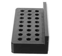 WRITWAA Wall Mount Arrow Display Rack for 24 Arrows Black Petg Material Easy to Store for Bedrooms and Studies
