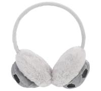 WRITWAA Warm Ear Cups for Kids Boys - Winter Earmuffs with Plush Lining for Outdoor Activities and Cold Weather 17.5 X 14.4 X 9.0Cm