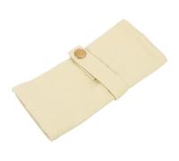 WRITWAA Watch Storage Organizer Bag for 5 Watches Canvas Travel Roll Pouch with Large Capacity for Short and Long Journeys