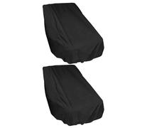 WRITWAA Waterproof Boat Deck Chair Covers 2pcs, 210D Oxford Fabric with Stain Resistance, Size 64x61x56cm, Suitable for Yacht and Outdoor Marine Use