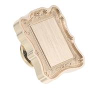 WRITWAA Wax Seal Stamp Head with Unique Frame Design and Copper Material for Holiday Invitations and Scrapbook Projects