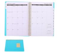 WRITWAA Weekly Planner Notebook for Professionals and Entrepreneurs with Longterm Goal Setting and Yearly Planning, Light Green Paper and Iron Material, for Business and Personal Growth