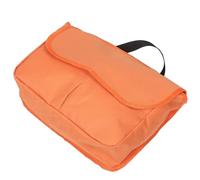 WRITWAA Wheelchair Hanging Storage Bag with Pockets Side Organizer for Mobility Aid High Visibility for Travel and Daily Use Orange