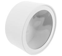 WRITWAA White round Flower Bouquet Box with Lid, Paper Packaging Box for Florists and DIY Enthusiasts, Easy Display and Showcases True Colours, for Dates and Holidays