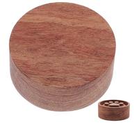 WRITWAA Wood Diffuser Essential Oil Round Design with Cat Paw, Compact Rosewood Aromatherapy Diffuser for Home, Vehicle, and Desktop Use