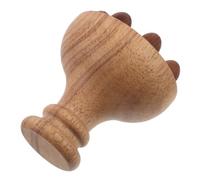 WRITWAA Wooden Abdominal Massage Brush with Precision Guasha Tool for Muscle Relaxation and Meridian Therapy Portable Self-Massage Tool for Home and Spa Use Traditional Chinese Wellness