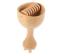 WRITWAA Wooden Cupping Therapy Massager Tool for Body Sculpting Lightweight Roller Design for Home Use Ergonomic Grip for Easy Operation Versatile Scraping and Cupping Techniques