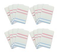 WRITWAA Writable Sticky Index Tabs Teamwork Ready Adhesive Tabs 10 Sets with Pet Material, Colourful Writable Label Markers for Files and Documents for Collaborative Projects and Office