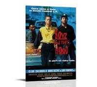 WRLIFWJXU Boyz N The HoodPoster Canvas Wall Art For Living Room Bedroom Gaming Room Office Posters 12x18inch(30x45cm) Frame-style