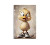 WRLIFWJXU Cute And Funny Animal Portraits (14) Poster Canvas Wall Art For Living Room Bedroom Gaming Room Office Posters 16x24inch(40x60cm) Unframe-style