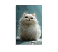 WRLIFWJXU Cute And Funny Animal Portraits (15) Poster Canvas Wall Art For Living Room Bedroom Gaming Room Office Posters 20x30inch(50x75cm) Unframe-style