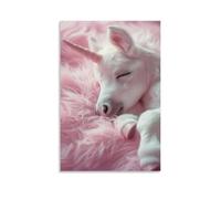 WRLIFWJXU Cute And Funny Animal Portraits (19) Poster Canvas Wall Art For Living Room Bedroom Gaming Room Office Posters 16x24inch(40x60cm) Unframe-style
