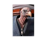 WRLIFWJXU Cute And Funny Animal Portraits (7) Poster Canvas Wall Art For Living Room Bedroom Gaming Room Office Posters 12x18inch(30x45cm) Unframe-style
