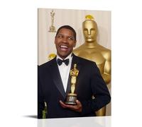 WRLIFWJXU Denzel WashingtonPoster Canvas Wall Art For Living Room Bedroom Gaming Room Office Posters 12x18inch(30x45cm) Frame-style
