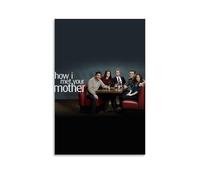 WRLIFWJXU How I Met Your MotherPoster Canvas Oil Painting Decorative Painting Art Poster Hanging Painting Home Living Room Bedroom Dining12x18inch(30x45cm) Unframe-style