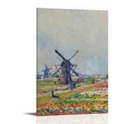 WRLIFWJXU Impressionism Surrealism Landscape PaintingPoster Canvas Wall Art For Living Room Bedroom Gaming Room Office Posters 20x30inch(50x75cm) Frame-style