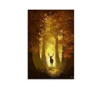 WRLIFWJXU Impressionism Surrealism Landscape PaintingPoster Canvas Wall Art For Living Room Bedroom Gaming Room Office Posters 20x30inch(50x75cm) Unframe-style