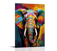 WRLIFWJXU Impressionism Surrealism Landscape PaintingPoster Canvas Wall Art For Living Room Bedroom Gaming Room Office Posters 20x30inch(50x75cm) Frame-style