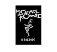 WRLIFWJXU My Chemical Romance The Black ParadePoster Canvas Oil Painting Decorative Painting Art Poster Hanging Painting Home Living Room Bedroom Dining16x24inch(40x60cm) Unframe-style