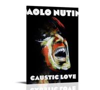 WRLIFWJXU Paolo Nutini Caustic LovePoster Canvas Oil Painting Decorative Painting Art Poster Hanging Painting Home Living Room Bedroom Dining12x18inch(30x45cm) Frame-style
