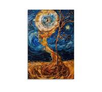WRLIFWJXU Salvador Dalí Poster Canvas Oil Painting Decorative Painting Art Poster Hanging Painting Home Living Room Bedroom Dining 08x12inch(20x30cm) Unframe-style