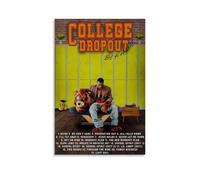 WRLIFWJXU The College Dropout by Kanye WestPoster Canvas Wall Art For Living Room Bedroom Gaming Room Office Posters 16x24inch(40x60cm) Unframe-style