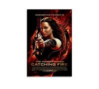 WRLIFWJXU The Hunger Games Catching FirePoster Canvas Wall Art For Living Room Bedroom Gaming Room Office Posters 16x24inch(40x60cm) Unframe-style