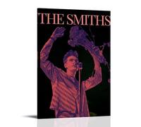 WRLIFWJXU The SmithsPoster Canvas Oil Painting Decorative Painting Art Poster Hanging Painting Home Living Room Bedroom Dining20x30inch(50x75cm) Frame-style