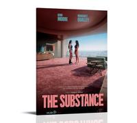 WRLIFWJXU The SubstancePoster Canvas Oil Painting Decorative Painting Art Poster Hanging Painting Home Living Room Bedroom Dining16x24inch(40x60cm) Frame-style