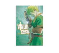 WRLIFWJXU Vinland Saga Poster Canvas Oil Painting Decorative Painting Art Poster Hanging Painting Home Living Room Bedroom Dining 08x12inch(20x30cm) Unframe-style