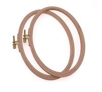 WRMHOM 9 "x 6" Oval Wooden Embroidery Hoop 23x 15cm Quilting Hoop Hand Stitching Hoop - Cross Stitch Hoop - Framing Hoop - Stitchery Hoop - Craft Supply Hoop (2)