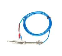 WRNT-01 Bayonet M12 K J Type Compression Spring Thermocouple Temperature Sensor 1Pcs(M12 K Type 5m)